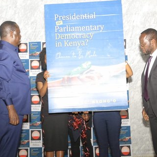 raila nyong'o book launch