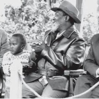 Tom Mboya and the Kenyattas, Jomo and young Uhuru